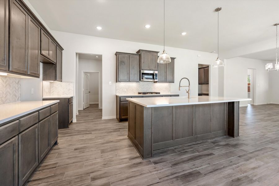 Furnished interior view inside a new home in Morningstar, Aledo (Image 5).