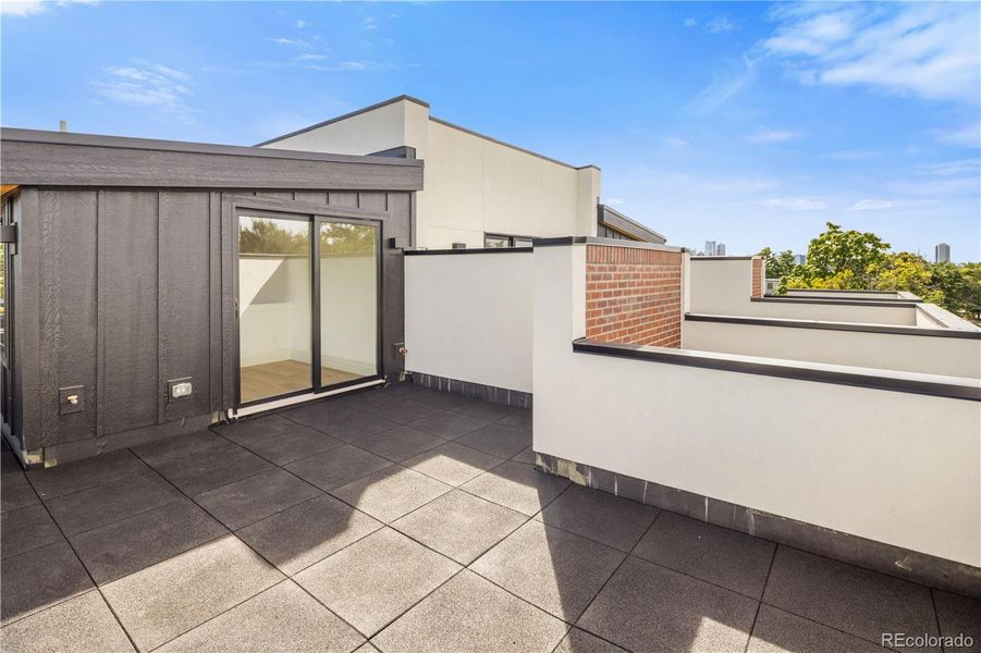 Exterior details and patio area of a home in , Denver (Image 19).