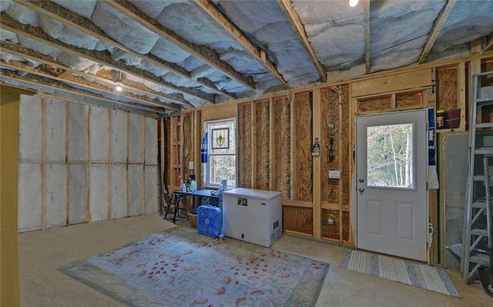 In-progress construction of a new home in , Dahlonega, GA (Image 37).