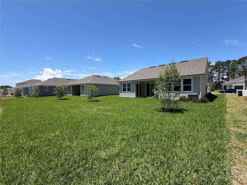 Exterior details and patio area of a home in Reserve East, Flagler Beach (Image 27).