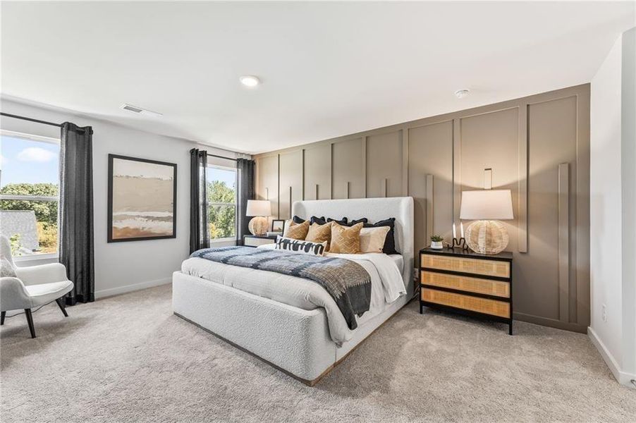 Furnished interior view inside a new home in , Lawrenceville (Image 11).