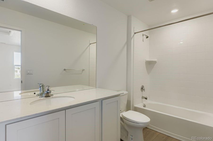 Furnished interior view inside a new home in Percheron: The Explorer Collection, Colorado Springs (Image 5).