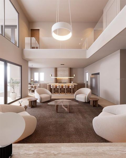 Furnished interior view inside a new home in , Madeira Beach (Image 14).