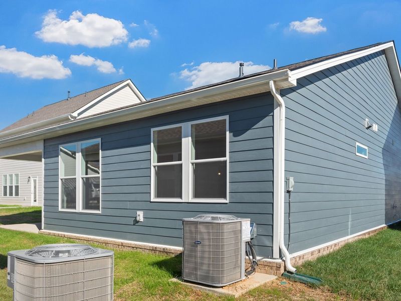 Exterior details and patio area of a home in Sage Farms, White House (Image 24).