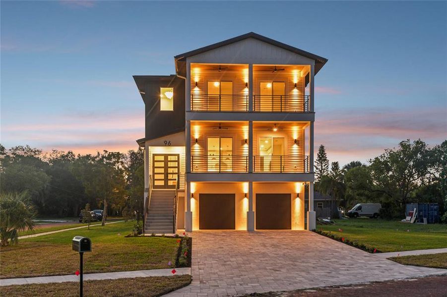 Front exterior of a new home in , Tarpon Springs, FL, highlighting curb appeal (Image 2). Front exterior of a new home in , Tarpon Springs, FL, highlighting curb appeal (Image 2).