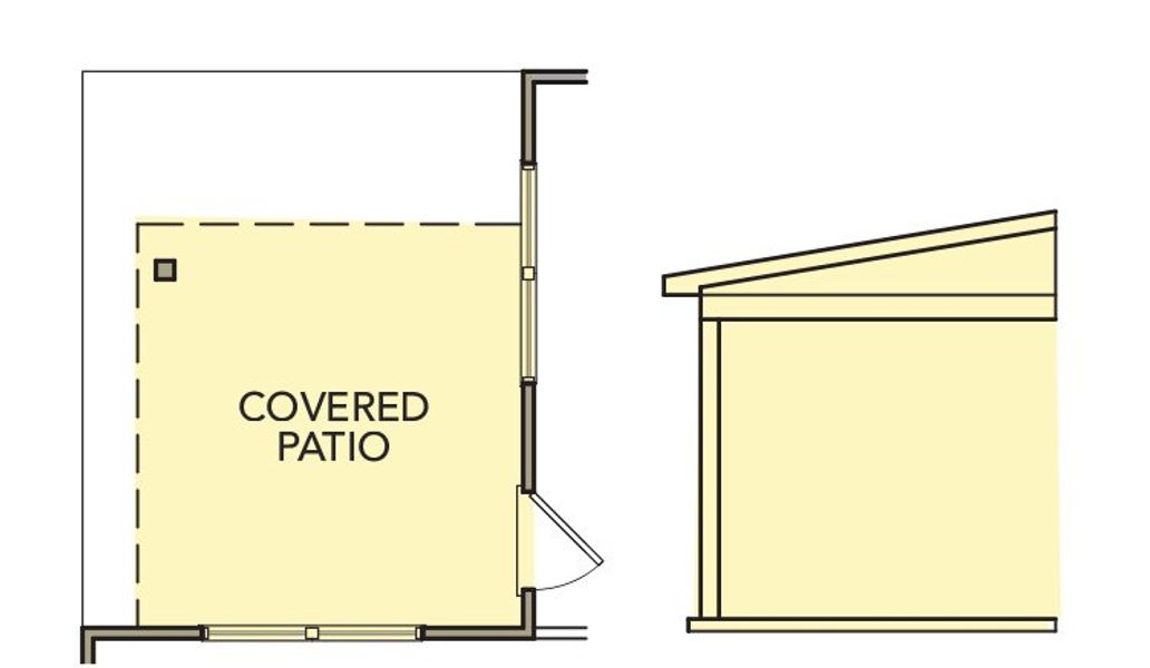 2D floor plan layout for the Hawthorne by Kerley Family Homes in Pevensie Manor, Powder Springs, GA (Image 5).