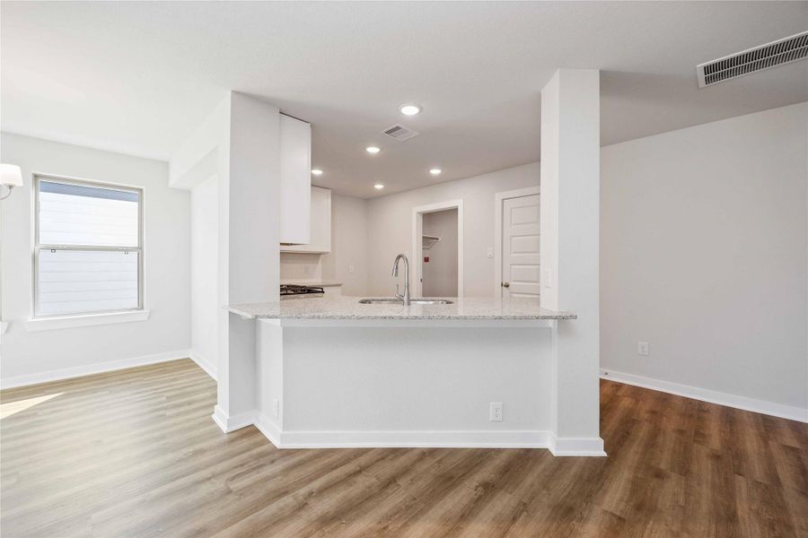 Furnished interior view inside a new home in Sandrock Station, Houston (Image 9).