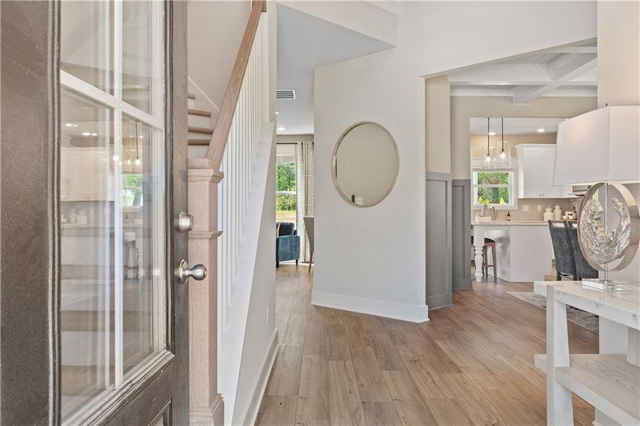 Furnished interior view inside a new home in Copperfield, Locust Grove (Image 18).