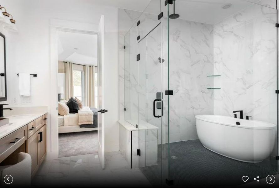 Photo of Pulte model home with same floor plan, not of actual home listed. Photo of Pulte model home with same floor plan, not of actual home listed.