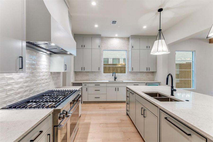 Furnished interior view inside a new home in , Fort Worth (Image 6).