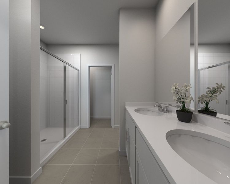 Furnished interior view inside a new home in Cypress Meadows - Signature Series, Jacksonville (Image 7). Furnished interior view inside a new home in Cypress Meadows - Signature Series, Jacksonville (Image 7).