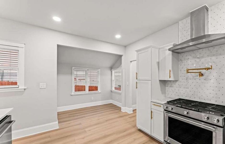 Furnished interior view inside a new home in , Atlanta (Image 3).