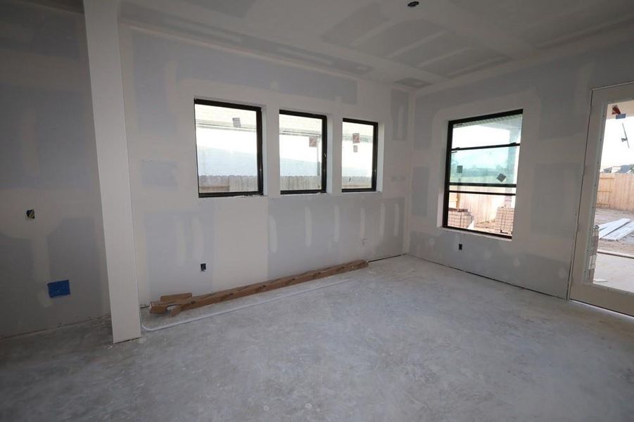 In-progress construction of a new home in ARTAVIA 65' Homesites, Conroe, TX (Image 7). In-progress construction of a new home in ARTAVIA 65' Homesites, Conroe, TX (Image 7).