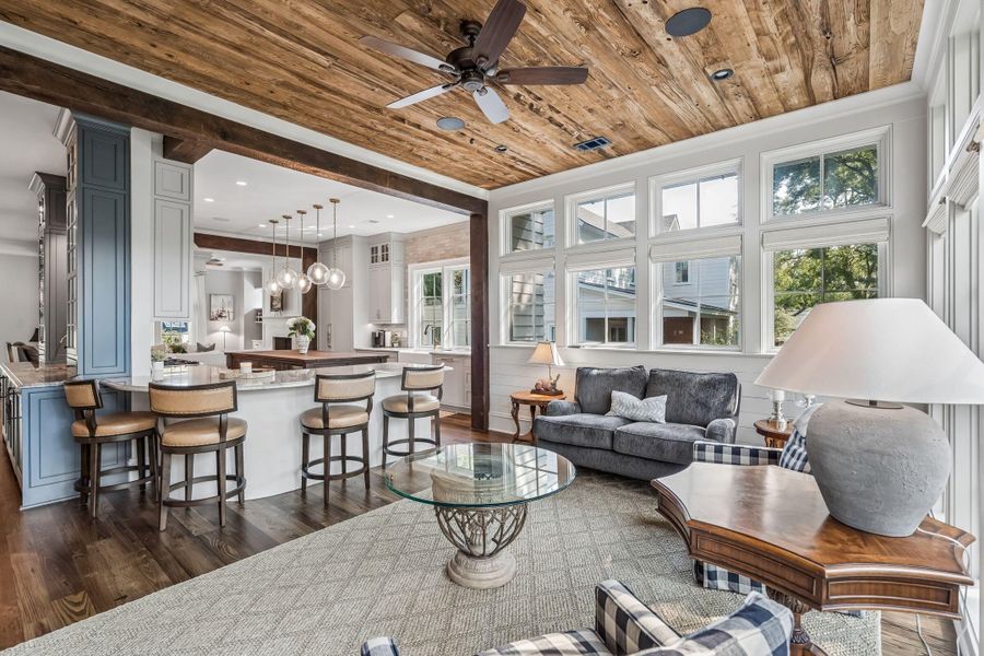 Furnished interior view inside a new home in , Mount Pleasant (Image 63).