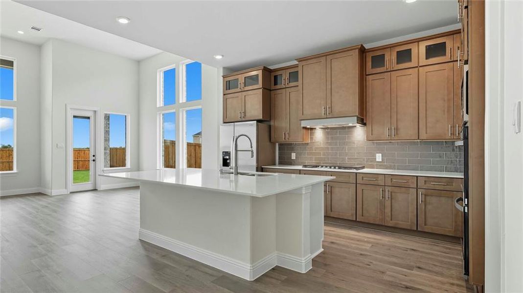 Furnished interior view inside a new home in Clearview Ranch, Royse City (Image 17).