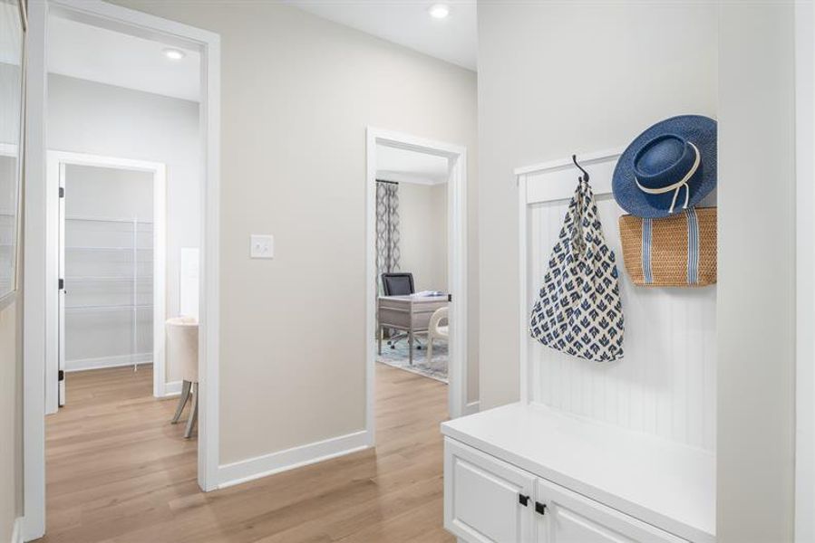 Representative furnished interior of a home built from the Normandy by Ryan Homes in Everly Estates, Spartanburg (Image 19).