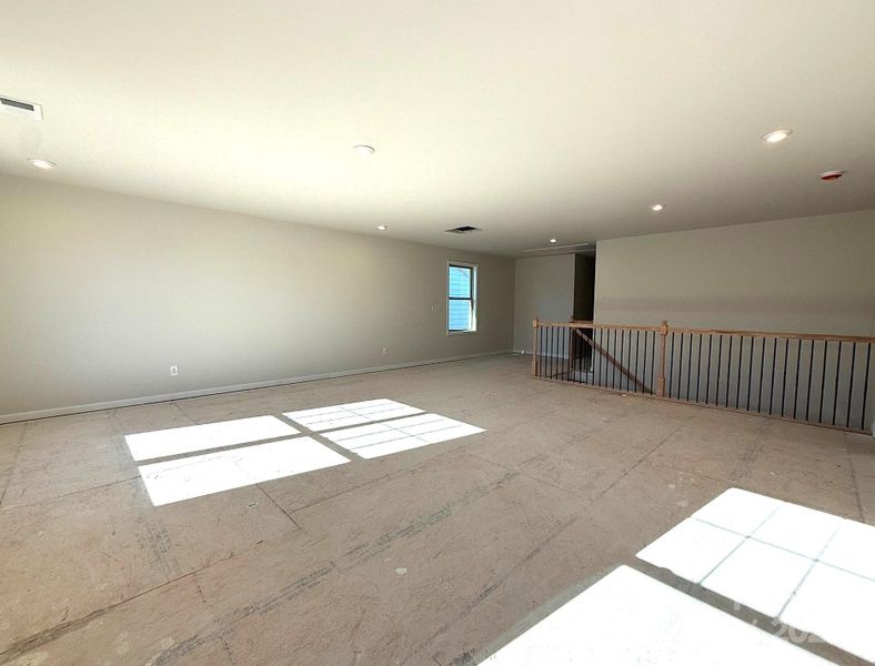 LOFT (UPPER LEVEL) - Photo is for representation purposes of floorplan only - colors, finishes, and options will vary LOFT (UPPER LEVEL) - Photo is for representation purposes of floorplan only - colors, finishes, and options will vary