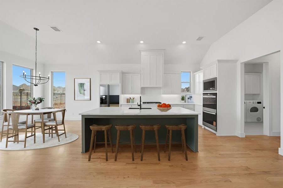 Furnished interior view inside a new home in Quail Hollow, Rockwall (Image 26).