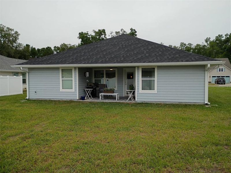 Exterior details and patio area of a home in , Lake City (Image 35).