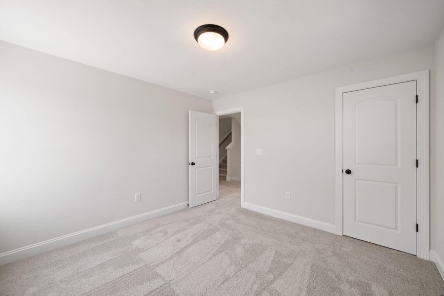 Spacious, unfurnished interior of a new home in Hayes Village, Greensboro (Image 23).