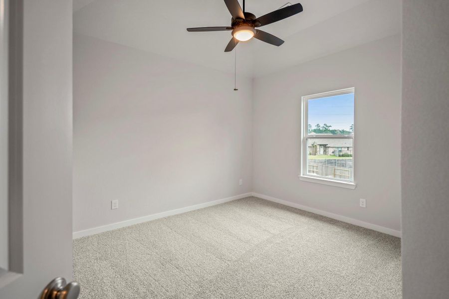 Spacious, unfurnished interior of a new home in ARTAVIA 55' Lots, Conroe (Image 46).