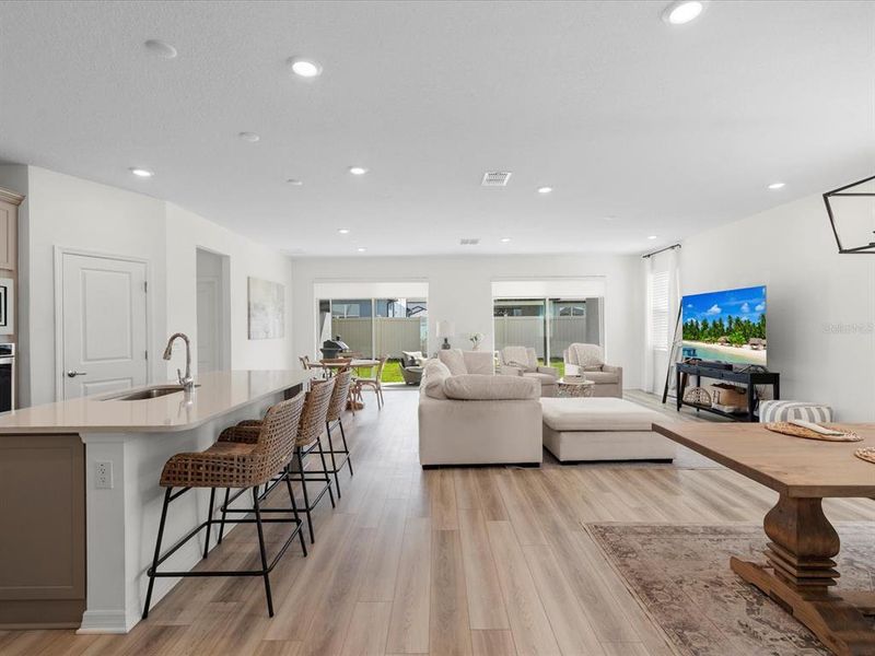 Furnished interior view inside a new home in , Land O' Lakes (Image 29).