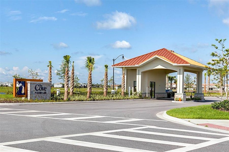 Front exterior of a new home in , Kissimmee, FL, highlighting curb appeal (Image 19).