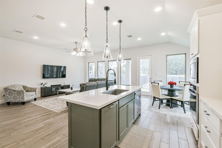 Furnished interior view inside a new home in Escondido, Magnolia (Image 13).