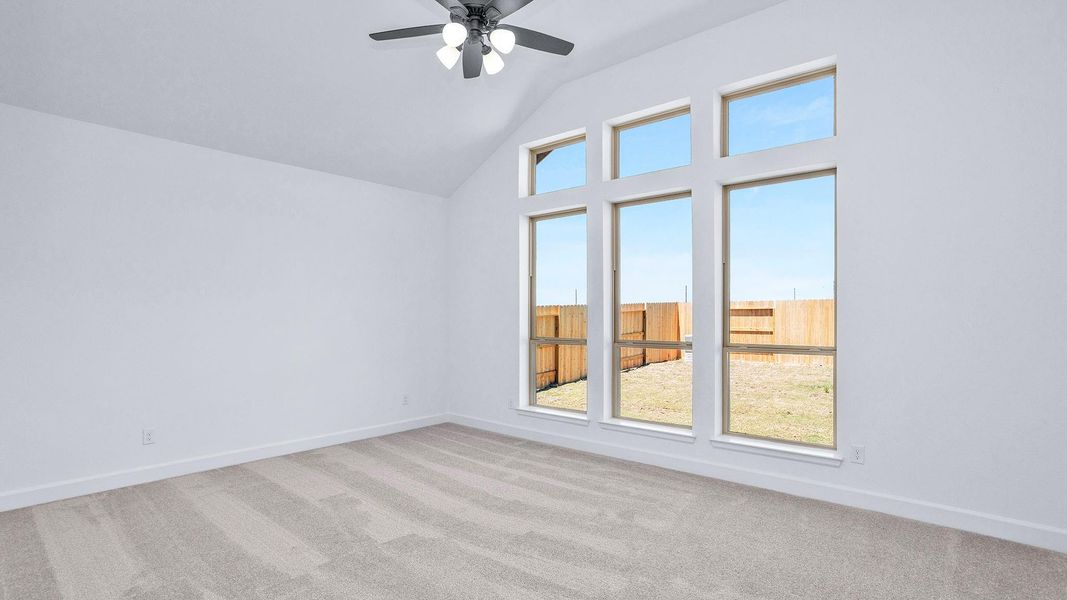 Spacious, unfurnished interior of a new home in Everly, Tomball (Image 17).