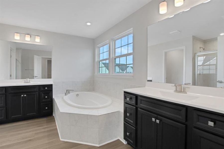 Furnished interior view inside a new home in Edinburgh, Locust Grove (Image 14).