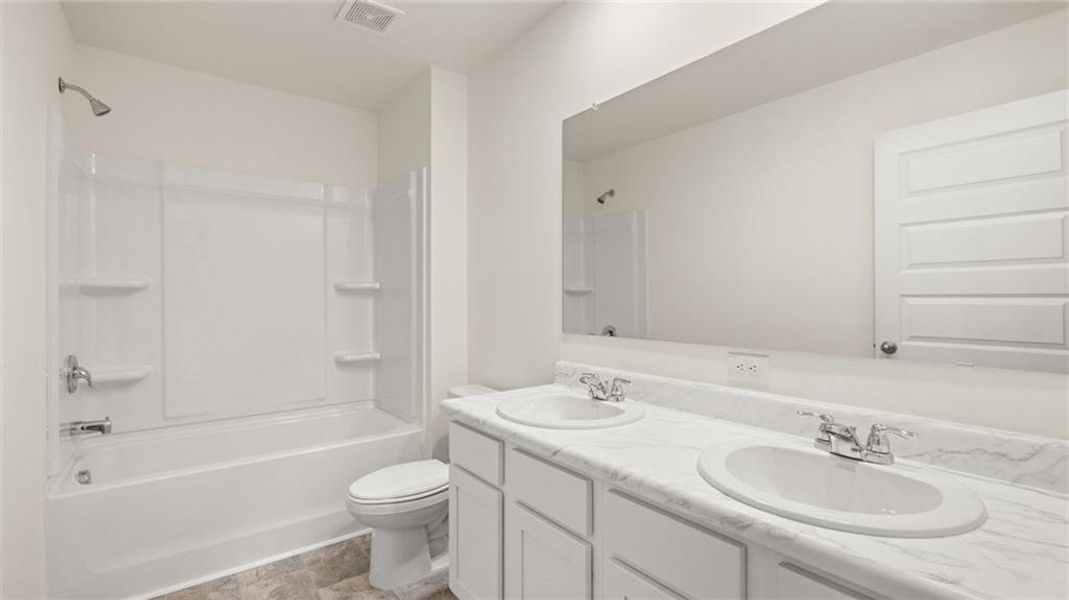 Furnished interior view inside a new home in Locust Grove Station - Cedar Ridge, Locust Grove (Image 10). Furnished interior view inside a new home in Locust Grove Station - Cedar Ridge, Locust Grove (Image 10).