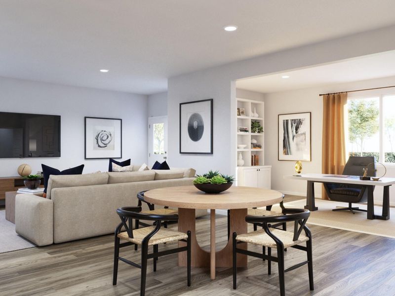 Photos are a representation of the floor plan. Options and interior selections will vary.