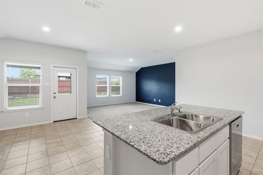 Furnished interior view inside a new home in , Fort Worth (Image 11).