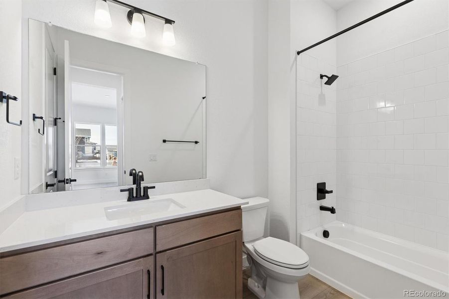 Furnished interior view inside a new home in , Littleton (Image 10).