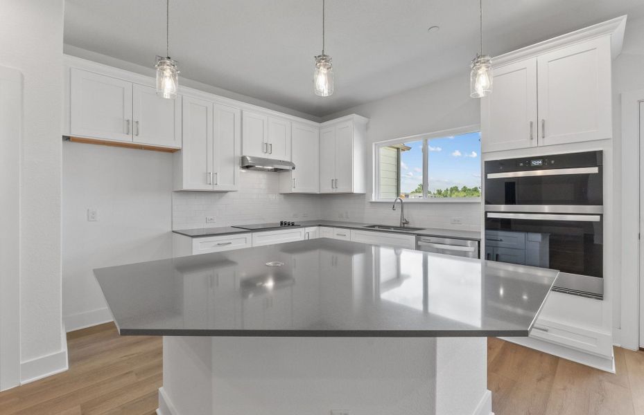 Furnished interior view inside a new home in Northpoint at Old Settlers, Round Rock (Image 8).