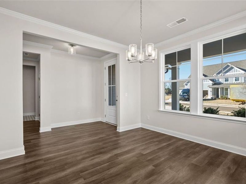 Spacious, unfurnished interior of a new home in Wehunt Meadows, Hoschton (Image 17).