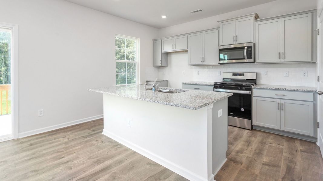 Furnished interior view inside a new home in Bryson Park, Lexington (Image 4). Furnished interior view inside a new home in Bryson Park, Lexington (Image 4).