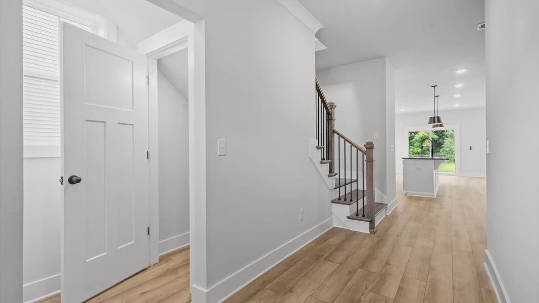 Representative furnished interior of a home built from the Neroli by DRB Homes in Pleasant Falls, Moore (Image 5).
