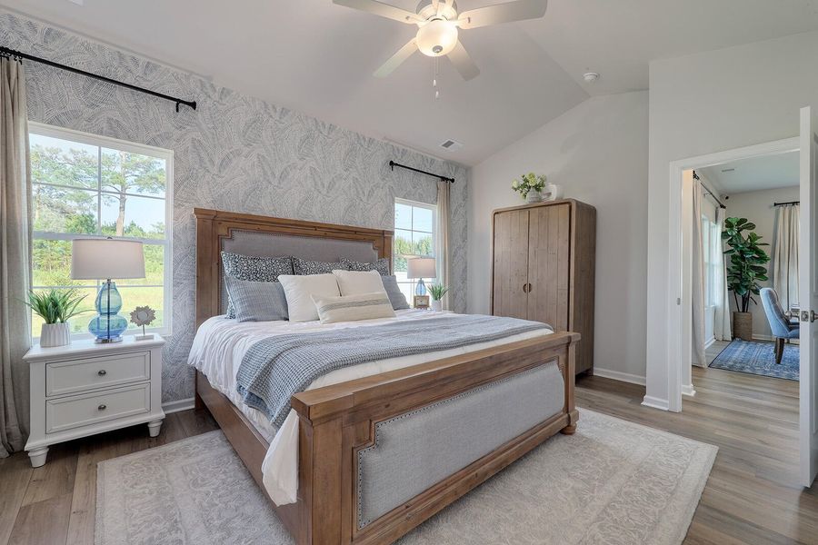 Furnished interior view inside a new home in , Summerville (Image 11).