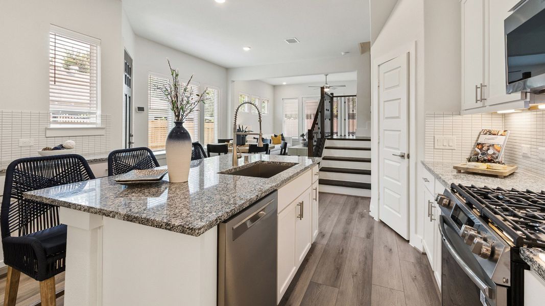 Furnished interior view inside a new home in Shady Acres, Houston (Image 15).