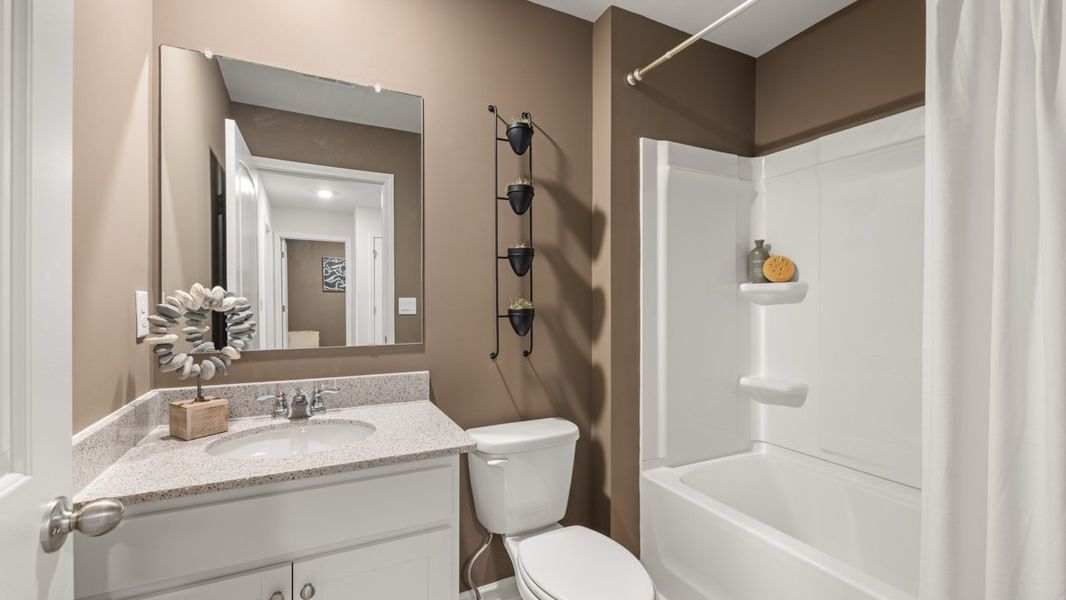 Furnished interior view inside a new home in Hughes Court, Dawsonville (Image 30).