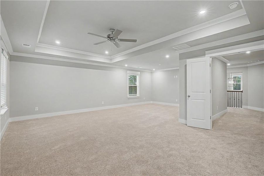 Spacious, unfurnished interior of a new home in Springside Reserve, Powder Springs (Image 44).