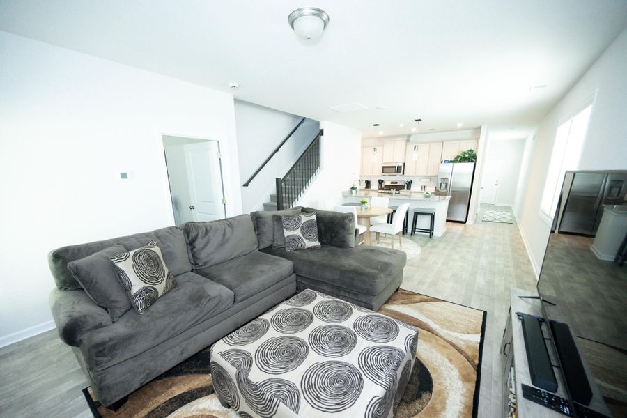 Furnished interior view inside a new home in , Lexington (Image 24). Furnished interior view inside a new home in , Lexington (Image 24).