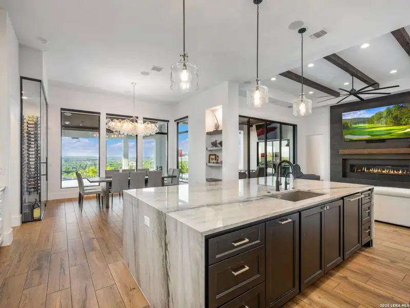 Furnished interior view inside a new home in , San Antonio (Image 40).