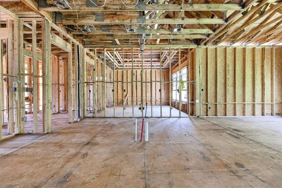 In-progress construction of a new home in , Statham, GA (Image 11).