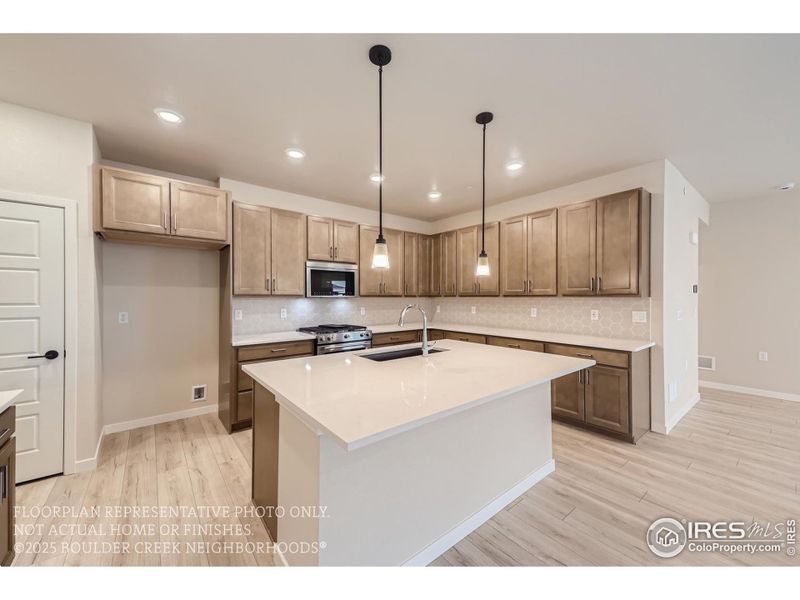 Furnished interior view inside a new home in , Westminster (Image 12).