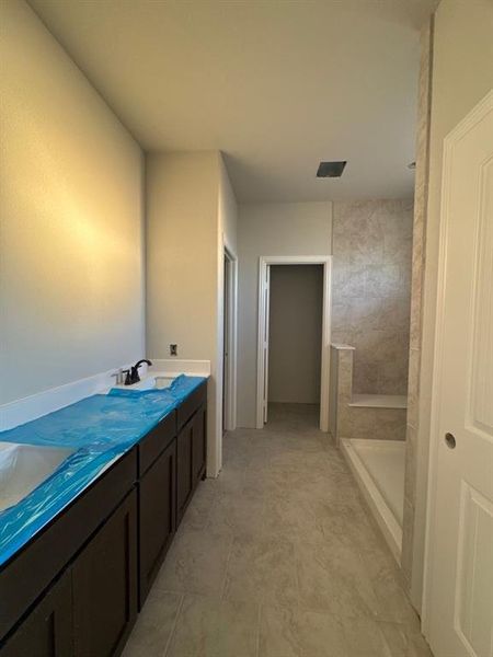 In-progress construction of a new home in Terra Escalante, Blue Ridge, TX (Image 11).