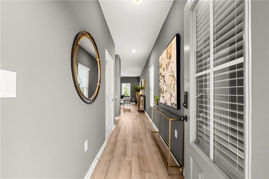 Furnished interior view inside a new home in Reeves Park, Stockbridge (Image 4).