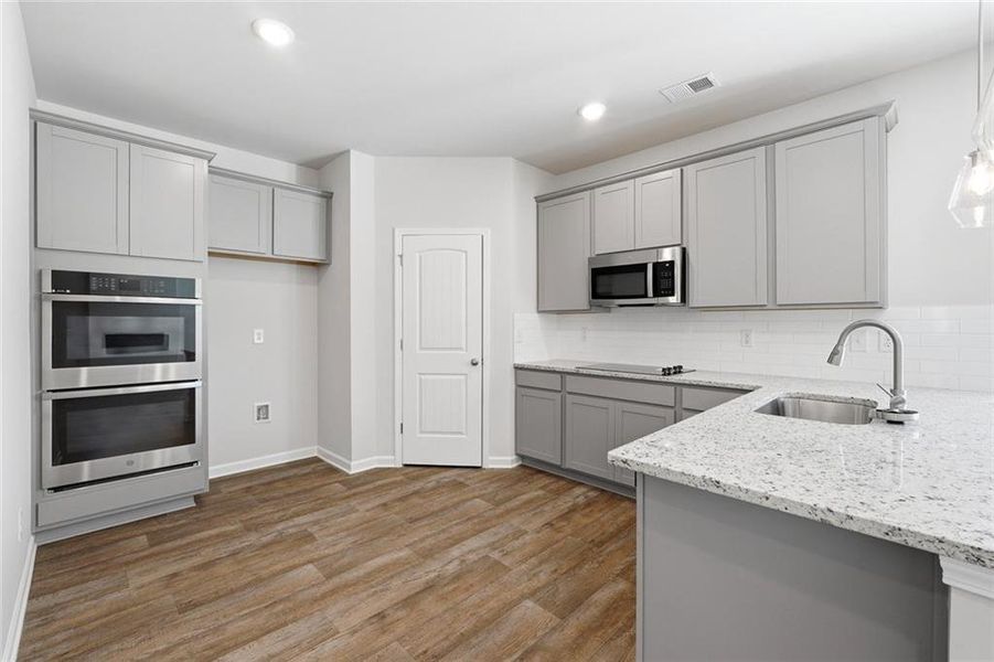 Furnished interior view inside a new home in River Walk Farm, Covington (Image 11).
