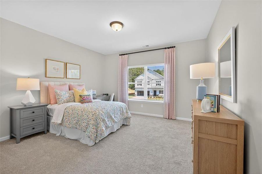 Furnished interior view inside a new home in Oakmont, Dallas (Image 35).